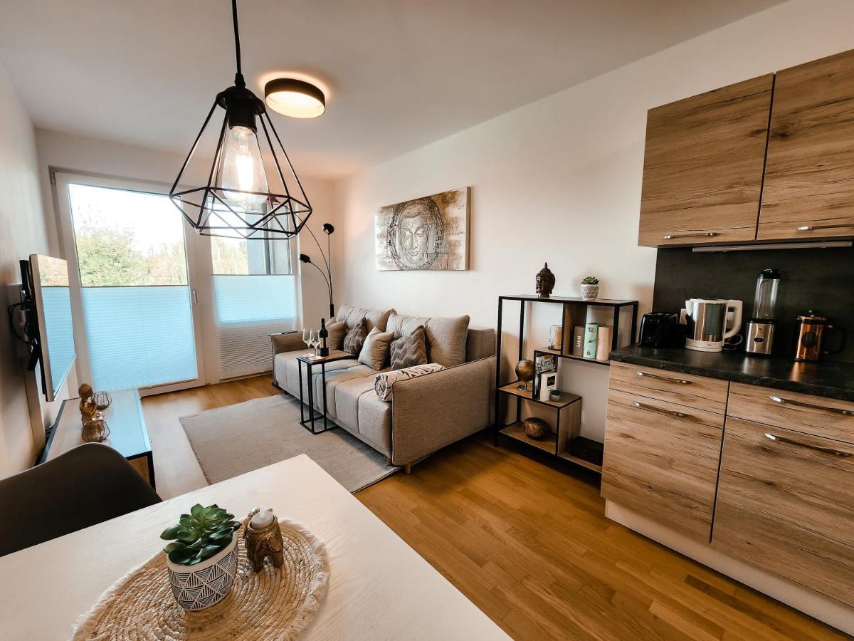 Vienna Green - Modern New Apartment, Old Danube Exterior photo